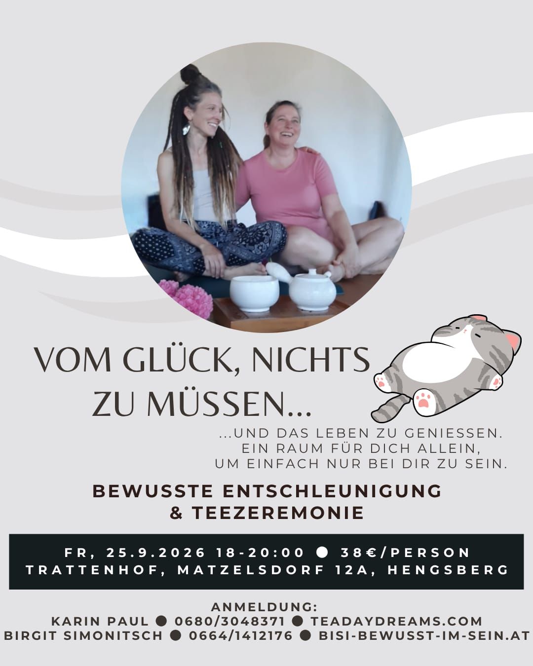 Folder Teezeremonie Birgit Simonitsch